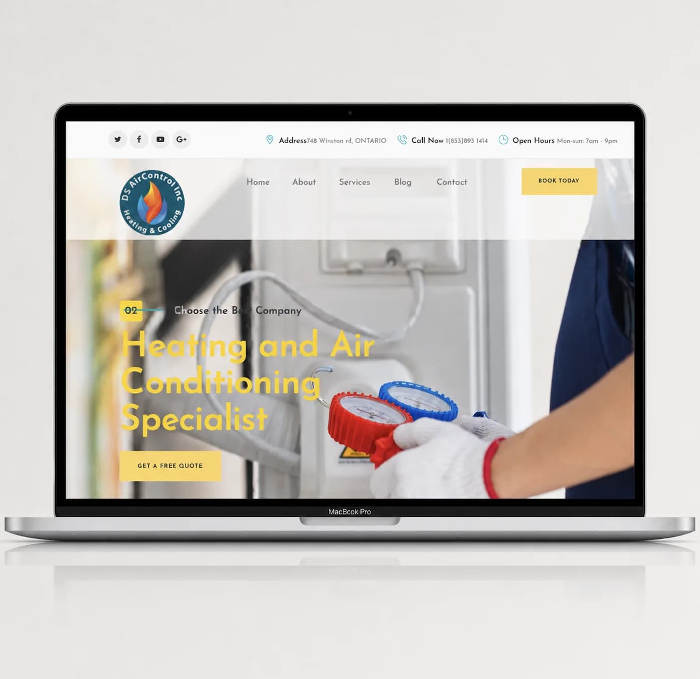 DS Air Control Inc Desktop Experience